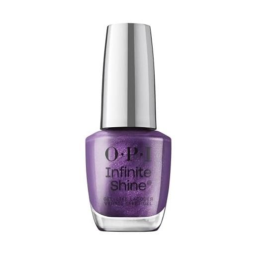 OPI infinite shine, smalto per unghie a lunga durata, purple reign, viola, 15ml