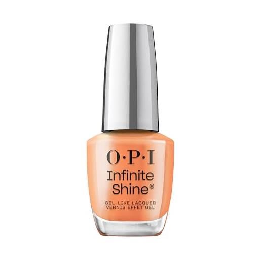 OPI infinite shine, smalto per unghie a lunga durata, always within peach, arancio, 15ml