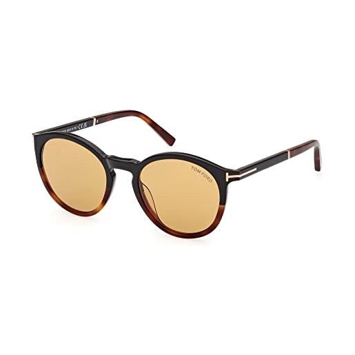Tom Ford occhiali da sole elton ft 1021 havana/brown 51/20/145 unisex