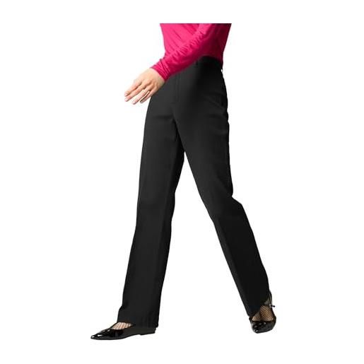 Goldenpoint donna leggings flare long jacquard, colore nero, taglia xs