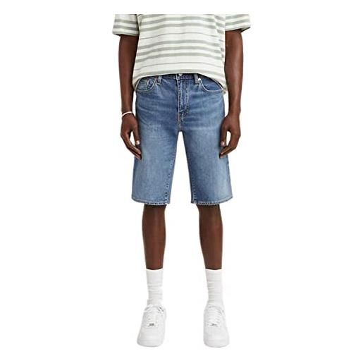 Levi's 405 standard shorts, pantaloncini di jeans, uomo, punch line real calling short, 32w