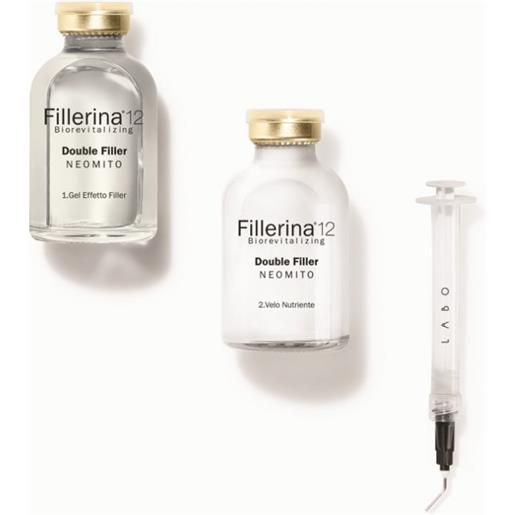 Fillerina 12 double filler neo mito biorevitalizing grado 5 bio prefillerina gel 30 ml + prefillerina emulsione 30 ml