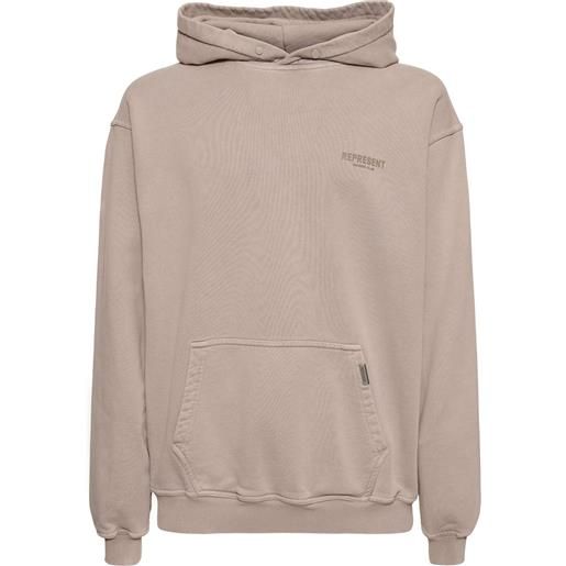 REPRESENT owners club logo cotton hoodie