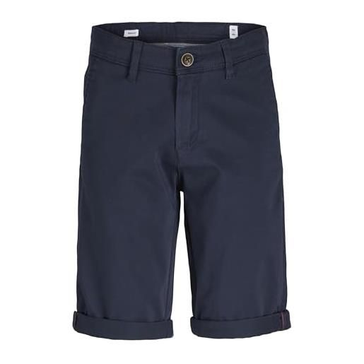 Jack & jones s jjibowie jjshorts solid sa noos jr pantaloncini bermuda, cachi, 146 bambino