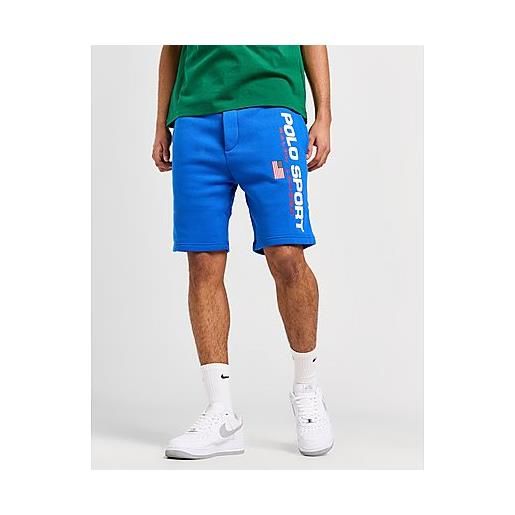 Polo Ralph Lauren pantaloncini fleece large logo, blue