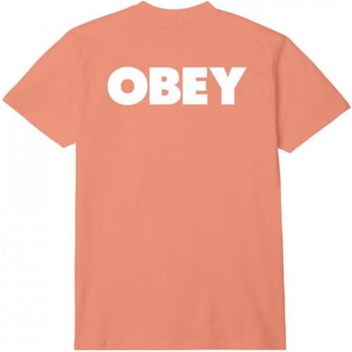 OBEY t-shirt bold obey 2 uomo citrus