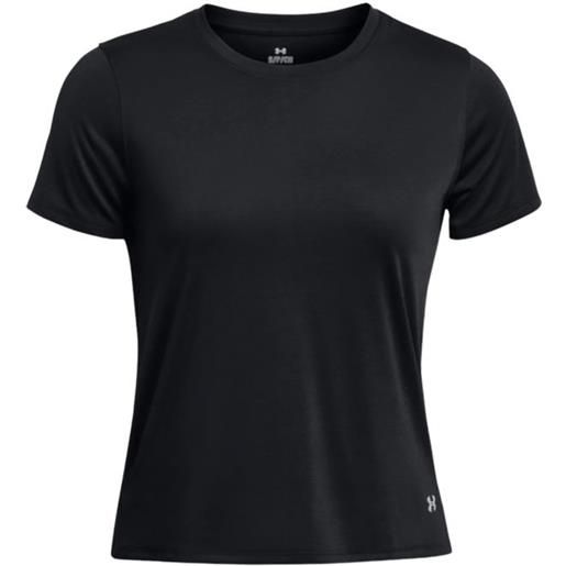 UNDER ARMOUR t-shirt launch donna black/reflective