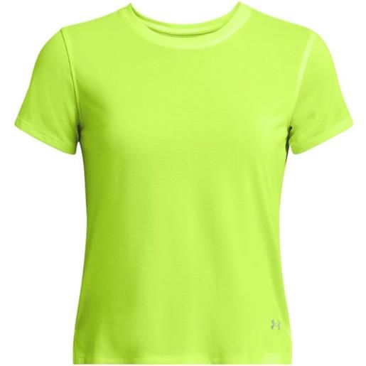UNDER ARMOUR t-shirt launch donna high vis yellow/reflective
