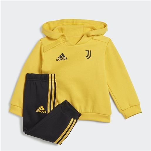 Juventus adidas tuta tutina neonato bambino baby jogger baby jogger suit giallo hz4969