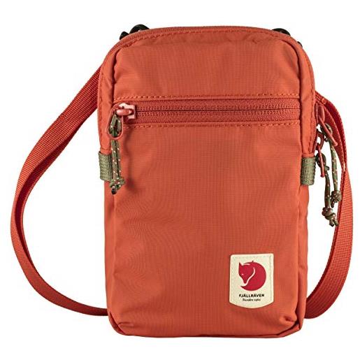 Fjallraven high coast pocket, borsa sportiva unisex, rosso, unica