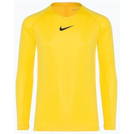 NIKE maglia termica park first layer jr - giallo fluo [281818]