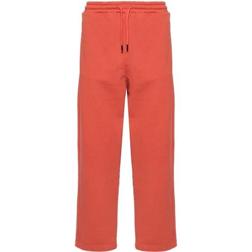 Missoni pantaloni sportivi con ricamo - arancione