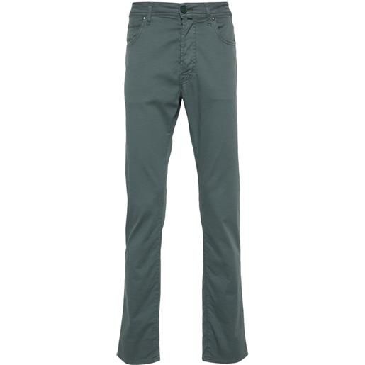 Jacob Cohën pantaloni slim bard - blu