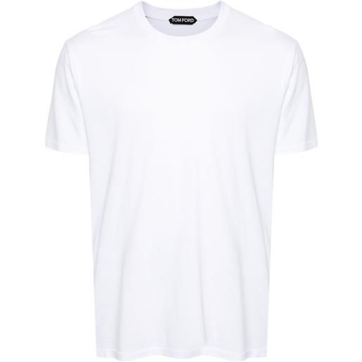 TOM FORD t-shirt con ricamo - bianco