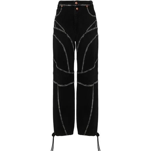 Versace Jeans Couture jeans piece number dritti - nero