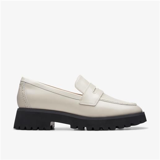 Clarks stayso edge ivory leather
