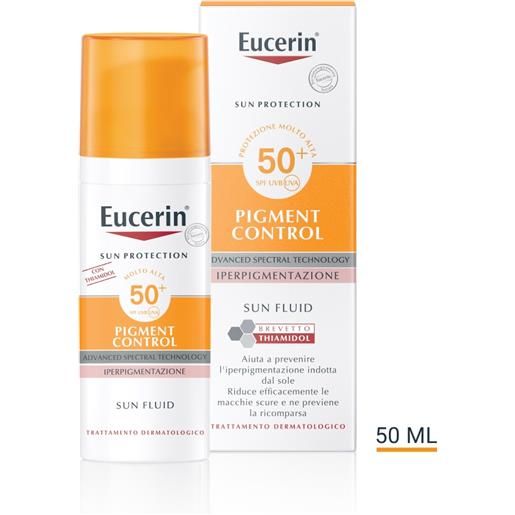 SUN FLUID PIGMENT eucerin sun fluid pigment control spf 50+ crema solare antipigmentante 50 ml