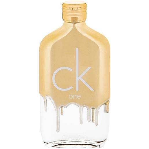 Calvin Klein one gold eau de toilette per donne 100 ml