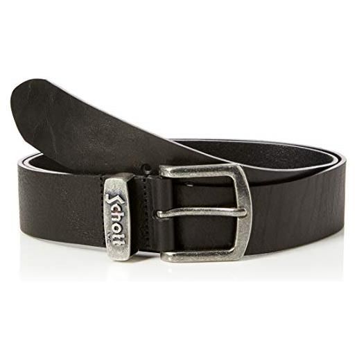 Schott NYC 7306, cintura uomo, nero (black 90), 100