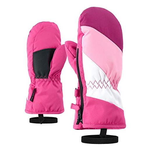 Ziener baby lesportico as minis - guanti invernali per bambini, impermeabili, traspiranti