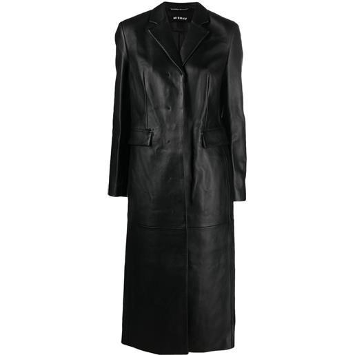 MISBHV cappotto monopetto - nero