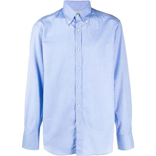 Brunello Cucinelli camicia - blu
