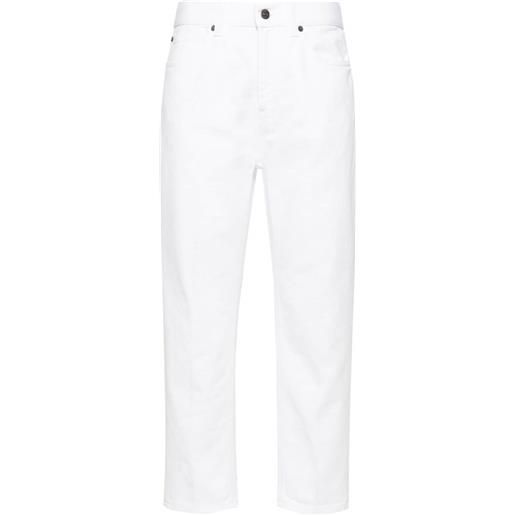 DONDUP jeans carrie crop - bianco