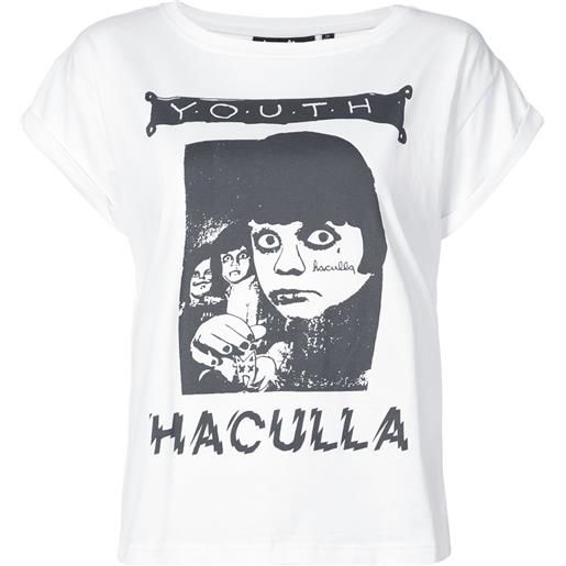 Haculla we are the youth t-shirt - bianco