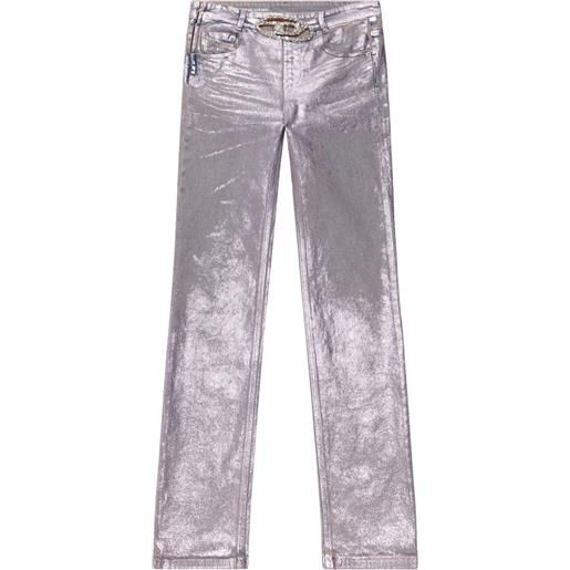 Diesel jeans dritti d-mine 1989 - argento