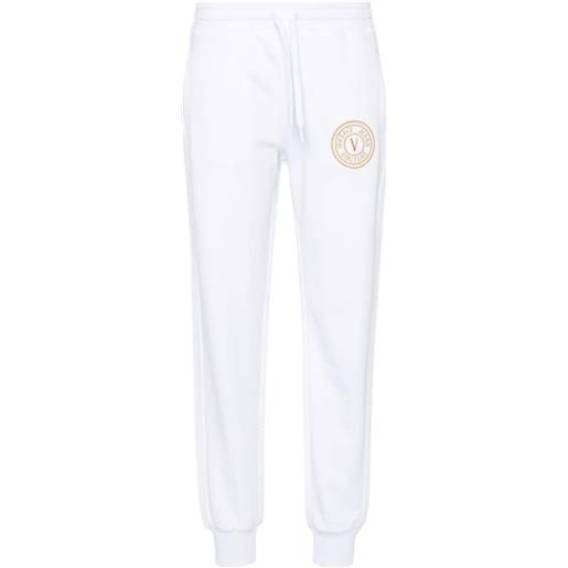 Versace Jeans Couture pantaloni sportivi affusolati - bianco