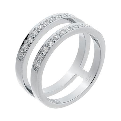 Orphelia zr-7124/60 - anello in argento sterling 925, misura s