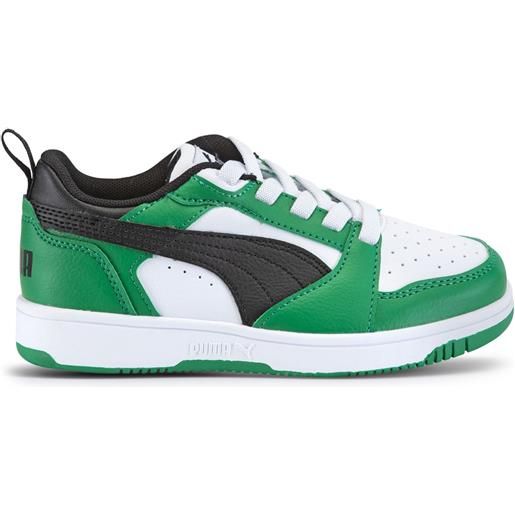 Puma rebound v6 lo ac ps scarpe sportive bimbi 28-35 Puma cod. 396742