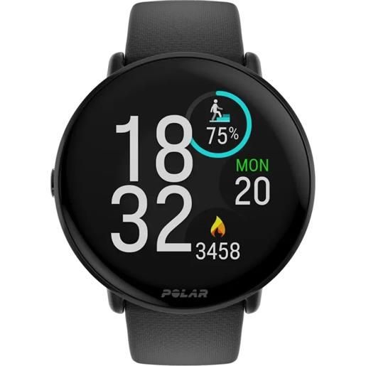 POLAR ignite 3 - smartwatch display amoled con gps bluetooth 5.1 cardiofrequenzimetro e qualità del sonno colore nero cinturino nero - 900106234