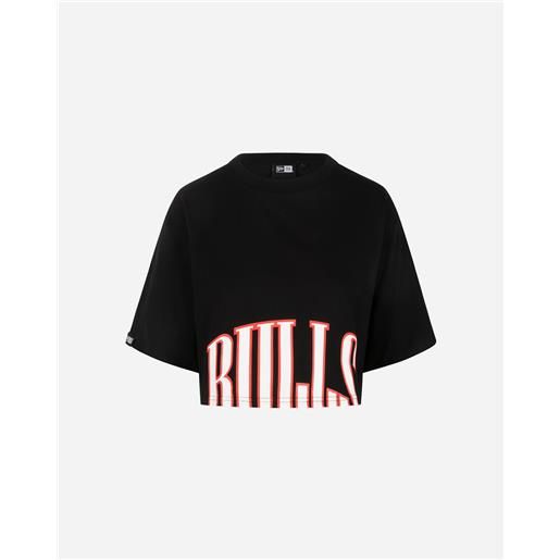 New era crop chicago bulls w - t-shirt - donna