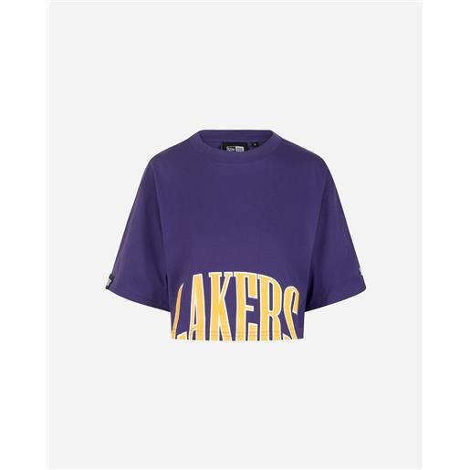 New era crop los angeles lakers w - t-shirt - donna