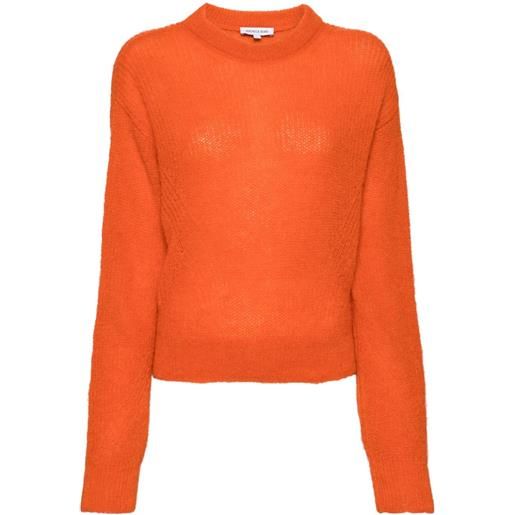 Veronica Beard maglione girocollo melinda - arancione