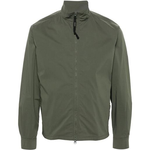 ASPESI giacca leggera con zip - verde