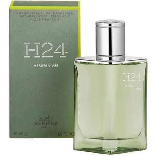 HERMES h24 herbes vives - eau de parfum uomo 50 ml vapo
