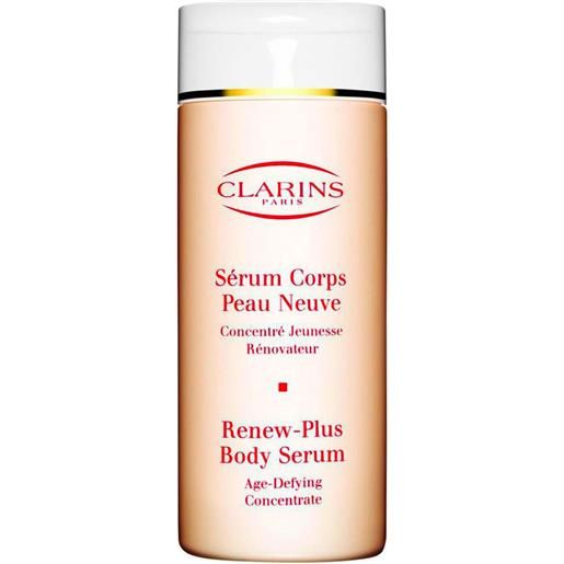 Clarins sérum corps peau neuve siero corpo antirughe & idratazione 200 ml