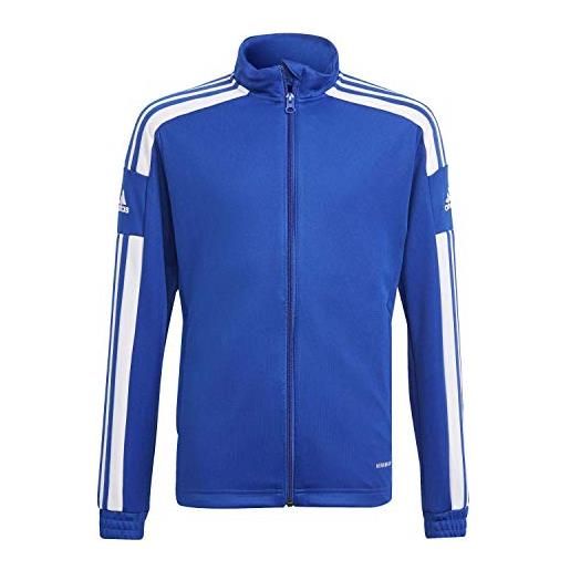 adidas squadra 21 training track tracksuit jacket giacca, team royal blue/white, 13-14 anni unisex - bambini e ragazzi
