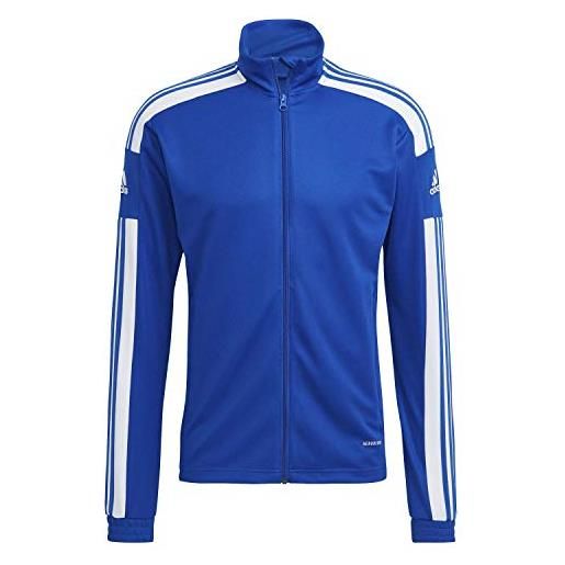 adidas squadra 21 training track tracksuit jacket giacca, black/white, xl uomo