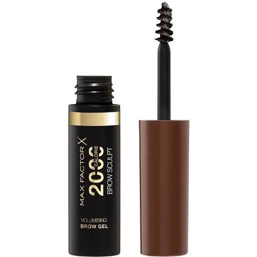 Max Factor 2000 calorie brow sculpt gel per sopracciglia 4.5 ml black brown