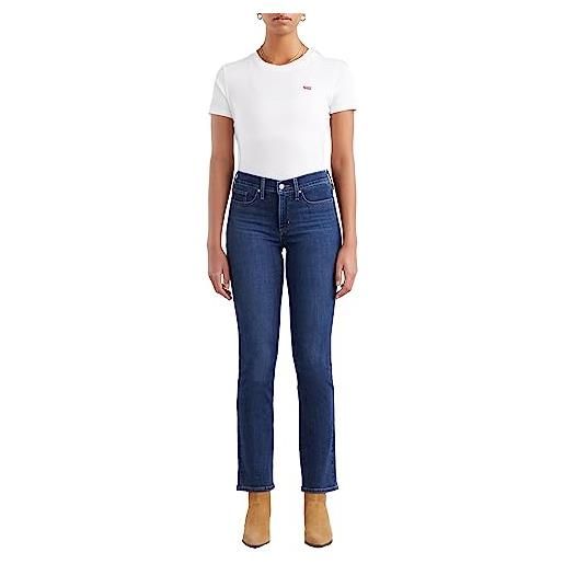 Levi's 314 shaping straight jeans, cobalt honor, 28w / 32l donna