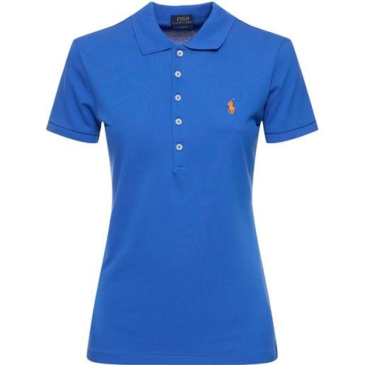 POLO RALPH LAUREN polo julie in cotone stretch
