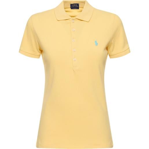 POLO RALPH LAUREN polo julie in cotone stretch