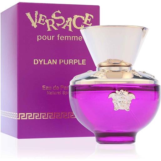 Versace dylan purple eau de parfum do donna 100 ml