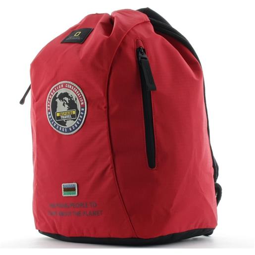 National Geographic borsa sacco sport National Geographic rosso n01120.35