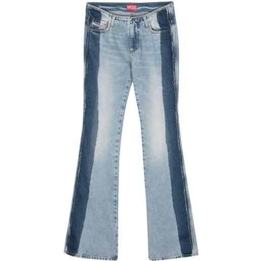 Diesel jeans svasati a vita bassa d-dale - blu