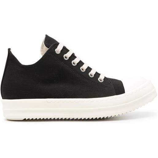 Rick Owens DRKSHDW sneakers a righe - nero