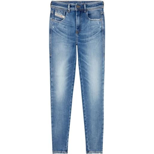 Diesel jeans con stampa 1984 - blu